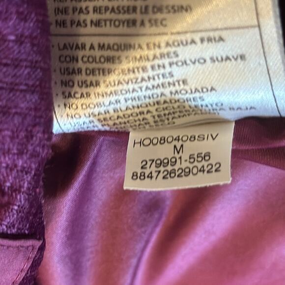 Nike Women's Convertible Running Jacket Dark Fuchsia Size M - Picture 11 of 15